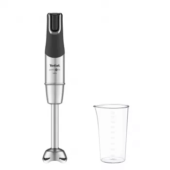 Tefal Infinity Force Pro 5in1 HB95LD38 Stabmixer, 1200 W, Schwarz/Edelstahl