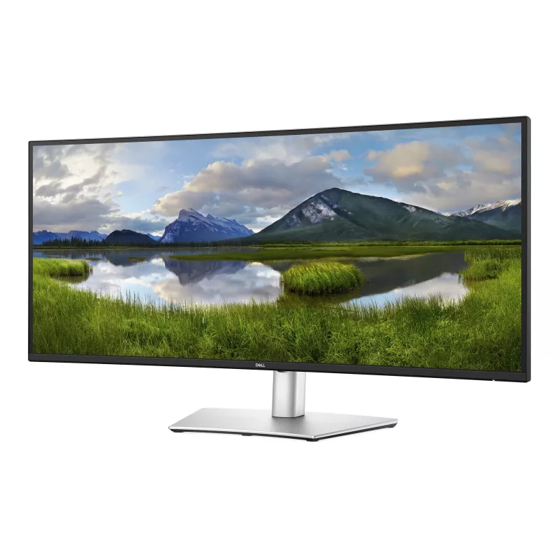 Dell P3425WE 34 inch IPS 21:9 100 Hz 5 ms 3440x1440 WQHD USB-C Hub Monitor mit 90W Power Delivery, höhenverstellbar, schwenkbar, neigbar, 5 Jahre Garantie