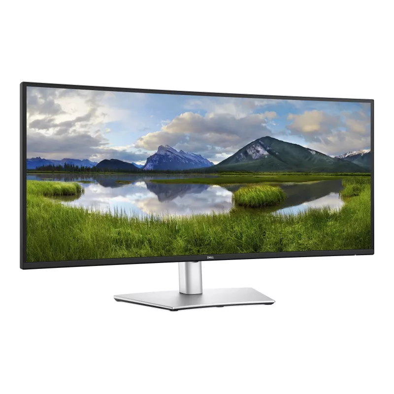 Dell P3425WE 34 inch IPS 21:9 100 Hz 5 ms 3440x1440 WQHD USB-C Hub Monitor mit 90W Power Delivery, höhenverstellbar, schwenkbar, neigbar, 5 Jahre Garantie