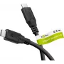 WENTRONIC Goobay USB-C Kabel USB4 240W 20 Gbit/s Power Delivery 0,5 m Schwarz (74186)