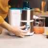 Cecotec Juice&Fresh 400 Titan White Zentrifugalentsafter, 400 W, 2 Geschwindigkeiten, Edelstahlfilter, 1,2 L Tresterbehälter, Weiß