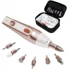 Cecotec PinkyCare 700 Perfect Nails Elektrisches Maniküre- und Pediküre-Set, Nagelbohrer, 7 Aufsätze, 2 Geschwindigkeiten, wiederaufladbar, Pink/Weiß