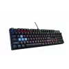 Acer Predator Aethon 303 Gaming-Tastatur - Kabelgebunden - Kailh Blue Mechanical Switches - RGB-Hintergrundbeleuchtung - US-Layout - Schwarz