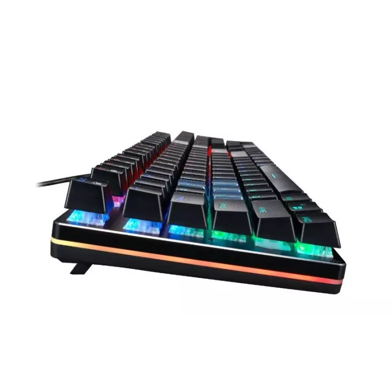 Acer Predator Aethon 303 Gaming-Tastatur - Kabelgebunden - Kailh Blue Mechanical Switches - RGB-Hintergrundbeleuchtung - US-Layout - Schwarz