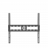 EDBAK FSM4040-F Universal Fixed Wall Mount für 32-75 Zoll TVs, max. 30 kg, Schwarz
