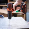 Black & Decker BDCHD18-QW 18V Akku-Schlagbohrschrauber 1400 U/min Schwarz/Orange