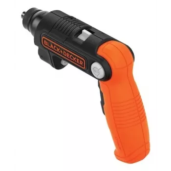 Black & Decker BDCSFL20C-QW 3.6V Akku-Schrauber mit Taschenlampe, Schwarz/Orange