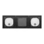 GIRA 551300 Unterputz-Gehäuse 3-fach System 106 Schwarz