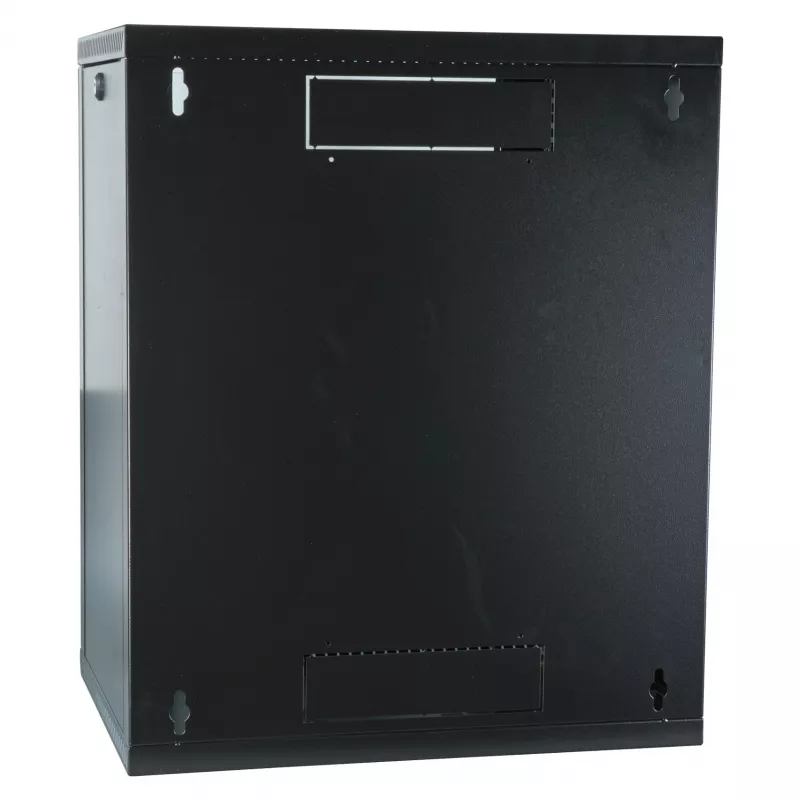EFB 19 inch Wandgehäuse 18U, fest, 1-teilig, RAL 9005, Tiefe 600 mm