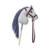 TOOTINY Hobby Horse A3 Grau - Steckenpferd HOPPIHORSE
