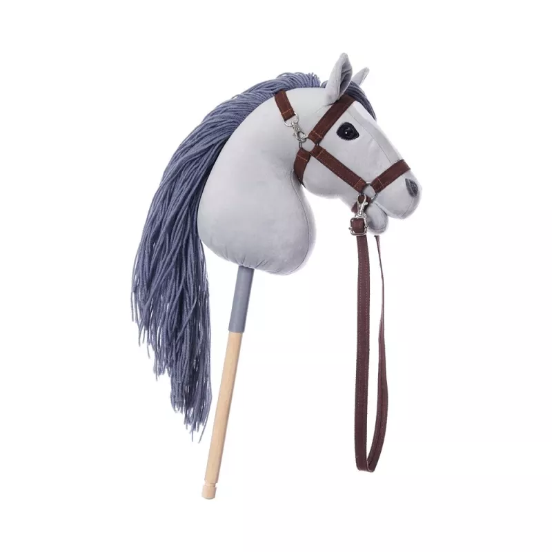 TOOTINY Hobby Horse A3 Grau - Steckenpferd HOPPIHORSE