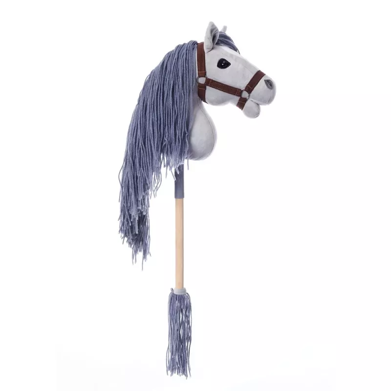 TOOTINY Hobby Horse A3 Grau - Steckenpferd HOPPIHORSE