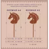 TOOTINY Hobby Horse A3 Grau - Steckenpferd HOPPIHORSE