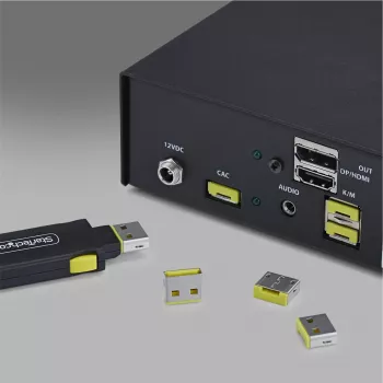StarTech.com USB-A Port Blocker Ersatzstecker 25er-Pack - Rote Verriegelungseinsätze für USB-A-PORT-BLOCKER - Wiederverwendbare Snap-In USB-A-Port-Sicherheit (25P-USB-A-BLOCKER)