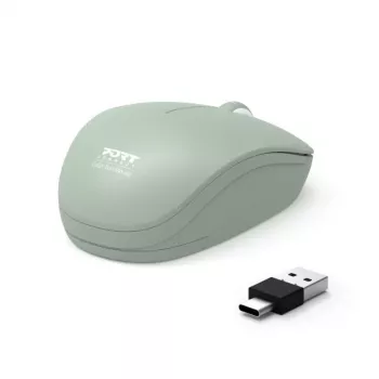 PORT DESIGNS PORT CONNECT Mouse Collection II Wireless 2,4 GHz Olivgrün