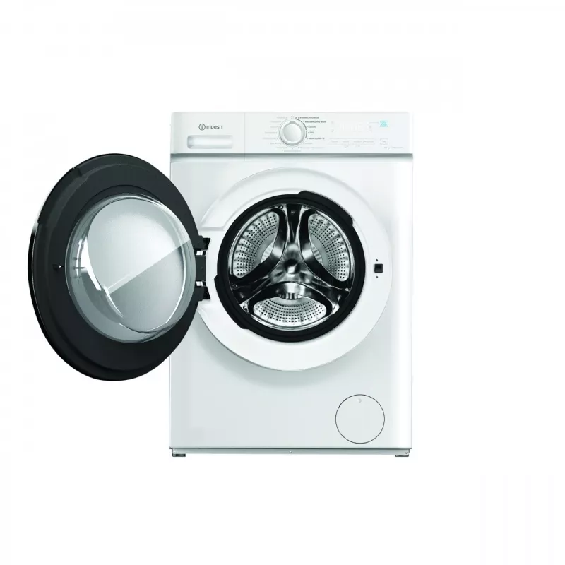 Indesit MXWD7514BPL Wasch-Trockner, 7 kg Waschen, 5 kg Trocknen, 1400 U/min, Schwarz