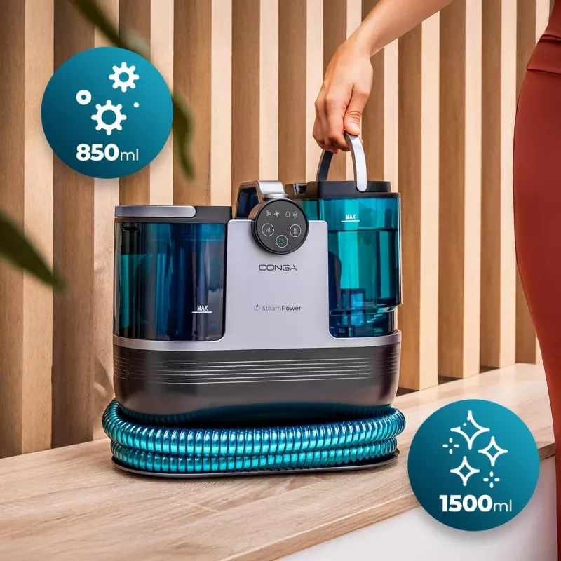 Cecotec Conga 7000 Carpet&Spot Clean Steam XXL Polsterreiniger, 1700 W