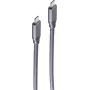 ShiverPeaks USB-C auf USB-C Kabel, USB 3.2 Gen 2, 4,0 m, Schwarz
