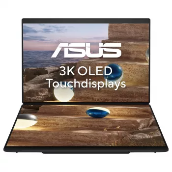ASUS Zenbook Duo 14 UX8407AA-SN469X Intel Core Ultra 9 185H 32GB 1TB SSD Windows 11 Pro Touch 14 inch OLED 2.8K Laptop
