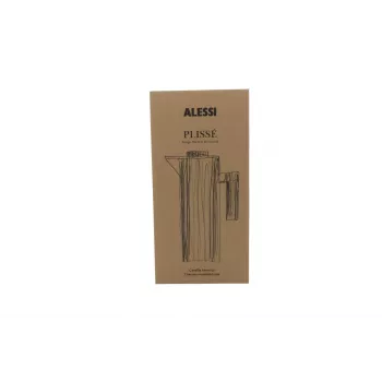 Alessi Plissé Isolierkanne Schwarz 1L