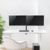 Maclean MC-884 Einzelmonitor-Tischhalterung für 17-32 inch Bildschirme, Schwarz, Gasfeder, USB 3.0