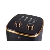 ELDOM FRITTA Fettfreie Fritteuse 5,0 L Einstellbare Temp. Timer 1500 W Einzeln 5 L Standalone Heißluftfritteuse Schwarz