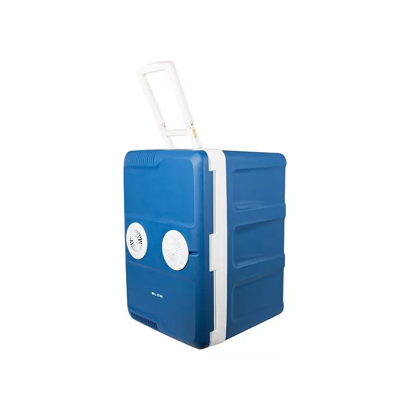 BLOW Tourist Car Fridge 42L Grau/Blau Thermoelektrischer Tragbarer Kühler