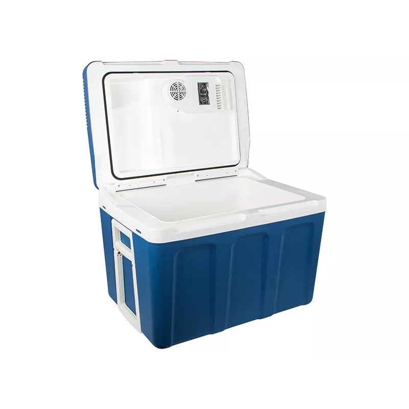 BLOW Tourist Car Fridge 42L Grau/Blau Thermoelektrischer Tragbarer Kühler