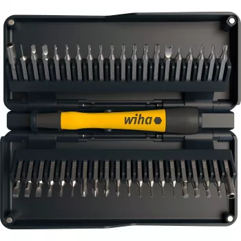 Wiha zai Hause Micro Bit Set, 42-teilig (Schwarz, inkl. Bithalter mit ESD-Griff)