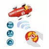 BRIO RC Rennwagen mit Fernbedienung, Rot/Weiß