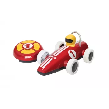 BRIO RC Rennwagen mit Fernbedienung, Rot/Weiß