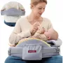 MOMCOZY CozyPro Stillkissen für das Stillen Grau