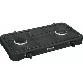 Brock GS 2002 BK Tragbarer Gaskocher - Schwarz