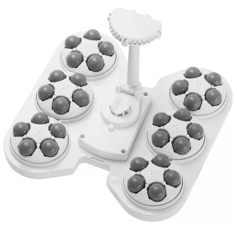 ADLER AD 2182 Fuß-Hydromassagegerät mit Blasen, Vibration, Infrarot und Rollen