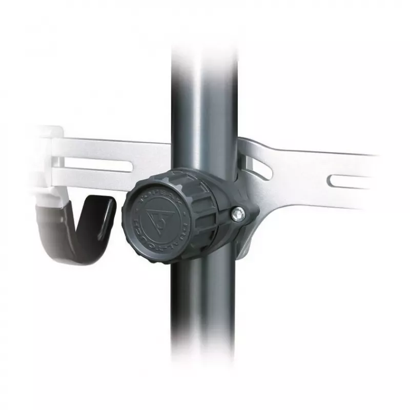Topeak Dual-Touch Fahrradständer von Boden bis Decke für 2 Fahrräder, Schwarz/Silber