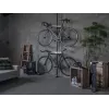 Topeak Dual-Touch Fahrradständer von Boden bis Decke für 2 Fahrräder, Schwarz/Silber