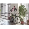 Topeak Dual-Touch Fahrradständer von Boden bis Decke für 2 Fahrräder, Schwarz/Silber