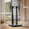 ONKRON TS2811E-B Mobiler TV-Ständer für 50-120 Zoll Bildschirme, Schwarz