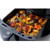 Breville VDF133X Ölfreier Dampf-Heißluftfritteuse, 7L, 1700W, Schwarz/Silber