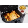 Breville VDF133X Ölfreier Dampf-Heißluftfritteuse, 7L, 1700W, Schwarz/Silber
