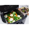 Breville VDF133X Ölfreier Dampf-Heißluftfritteuse, 7L, 1700W, Schwarz/Silber