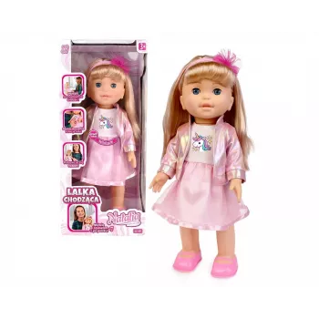 ARTYK Lauflernpuppe Natalia 40 cm Interaktive Puppe spricht singt läuft