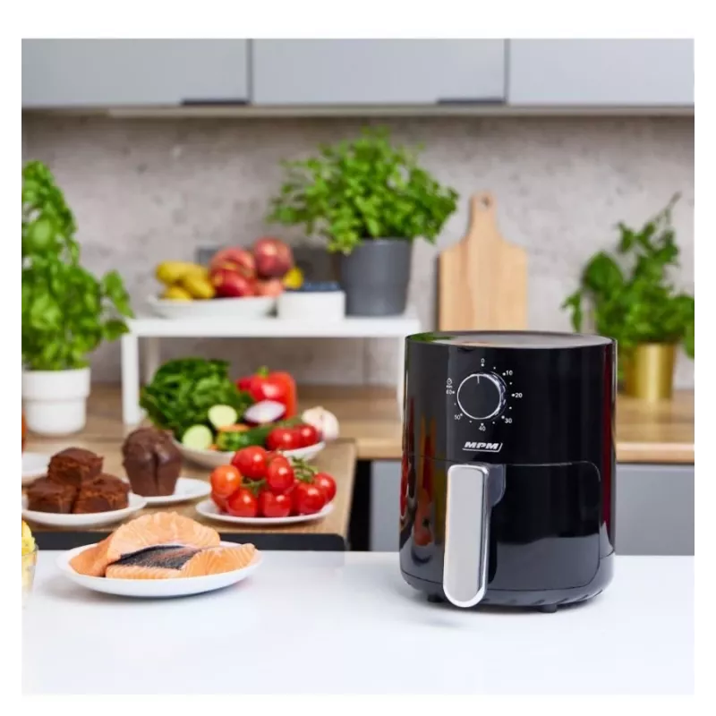 MPM MFR-12 Heißluftfritteuse 1500W 3,2L Schwarz
