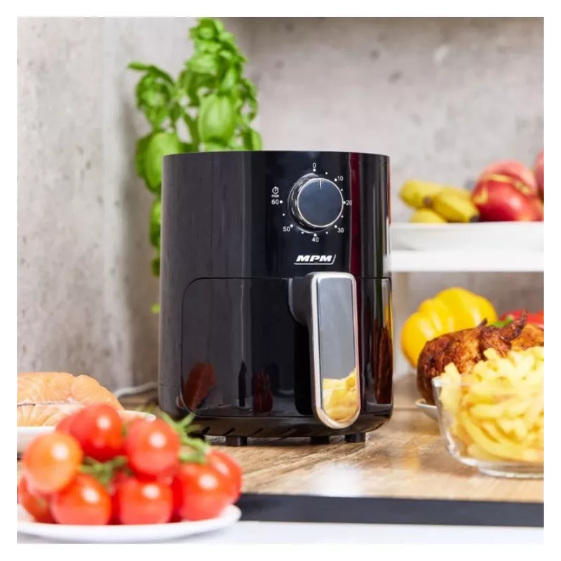 MPM MFR-12 Heißluftfritteuse 1500W 3,2L Schwarz