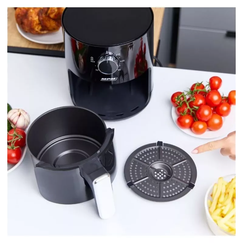 MPM MFR-12 Heißluftfritteuse 1500W 3,2L Schwarz