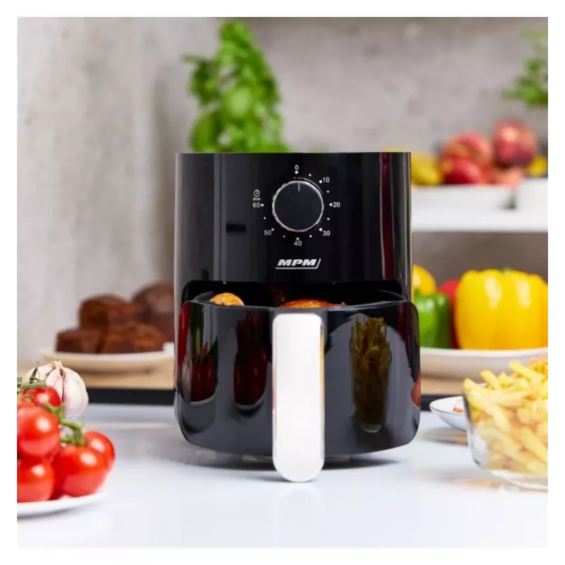 MPM MFR-12 Heißluftfritteuse 1500W 3,2L Schwarz