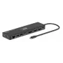 PORT Designs USB-C Docking Station 4K Pro V2, 100W PD, Schwarz