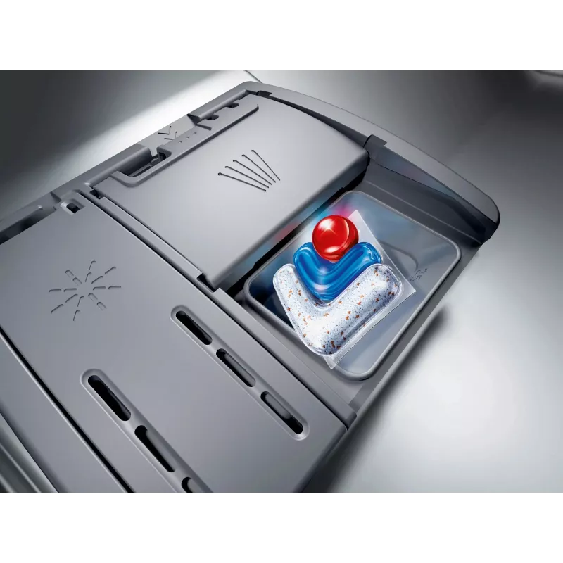 Bosch SMS4ENC06E Freistehender Geschirrspüler, 13 Maßgedecke, 44 dB, Silver Inox