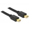 Delock DisplayPort-Kabel - Mini DisplayPort (M) auf DisplayPort (M) - 2 m - Schwarz