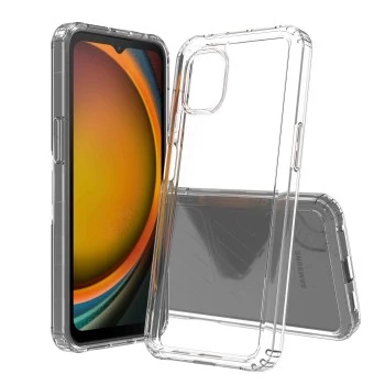 SCREENOR Bumper Case für Samsung Galaxy XCover 7 Pro, Transparente TPU Stoßfeste Hülle